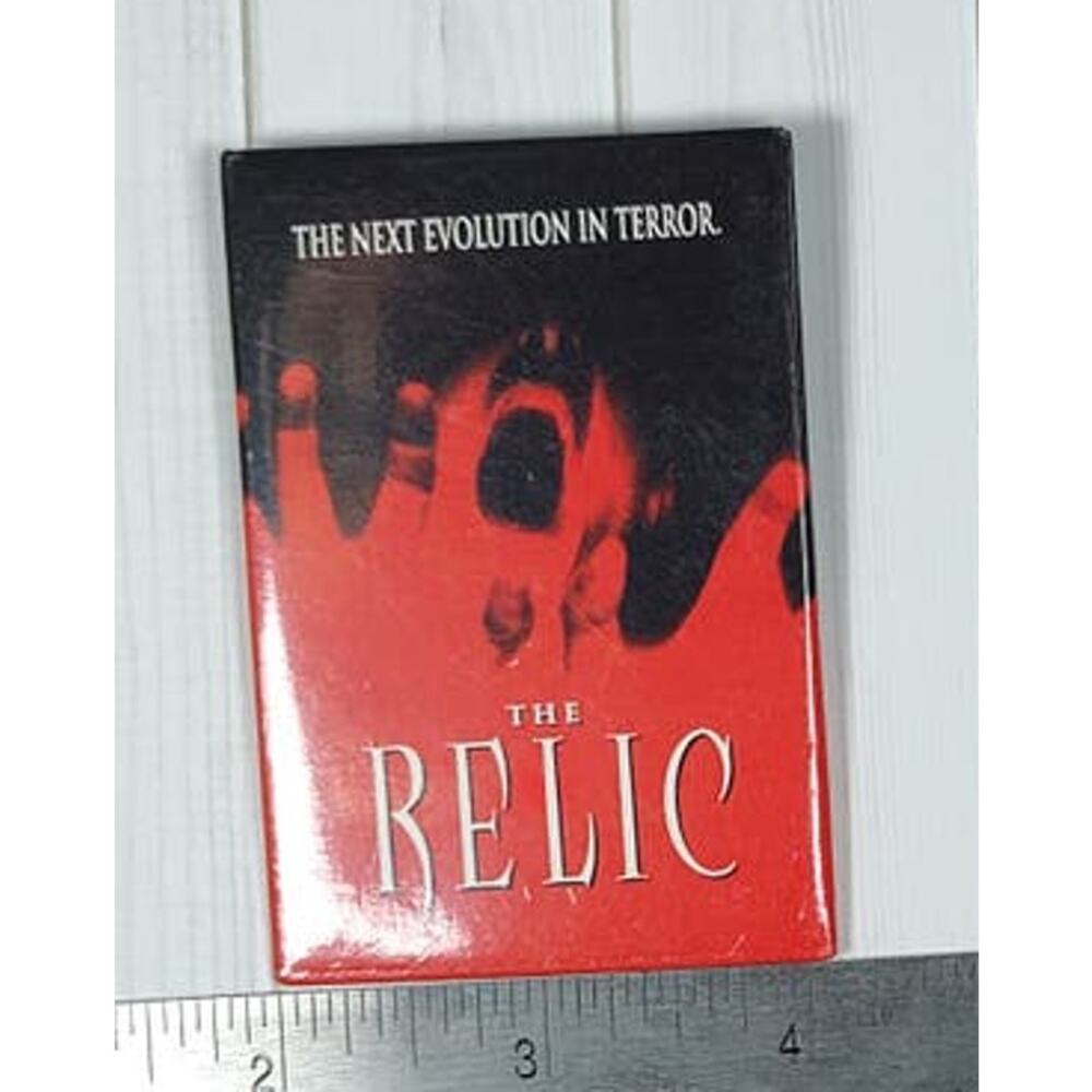 The Relic Movie Promo Pin Badge Button Pinback-Miller, Sizemore, Hunt, Whitmore